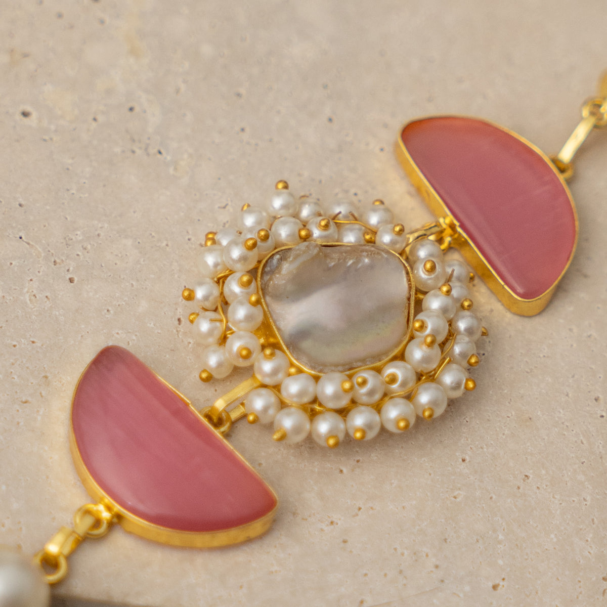 VIMONISHA MONALISA HANDMADE CHOKER WITH EARRINGS CH529