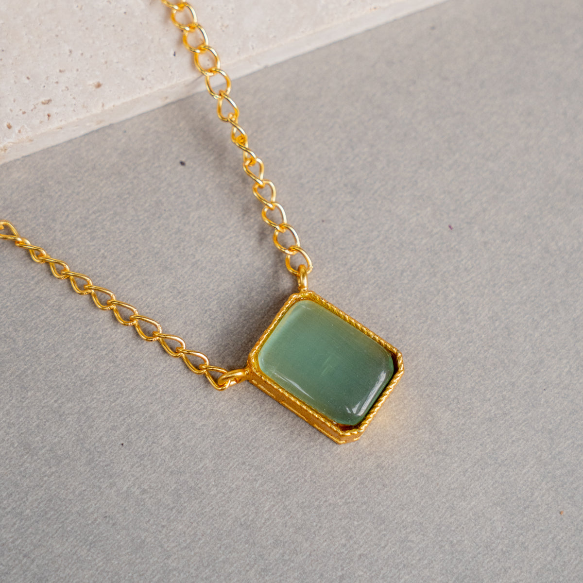 ELENA GOLD AND RUSTIC TONED HANDMADE HAND MADE NECKLAC EARRINGS WITH RING OF15