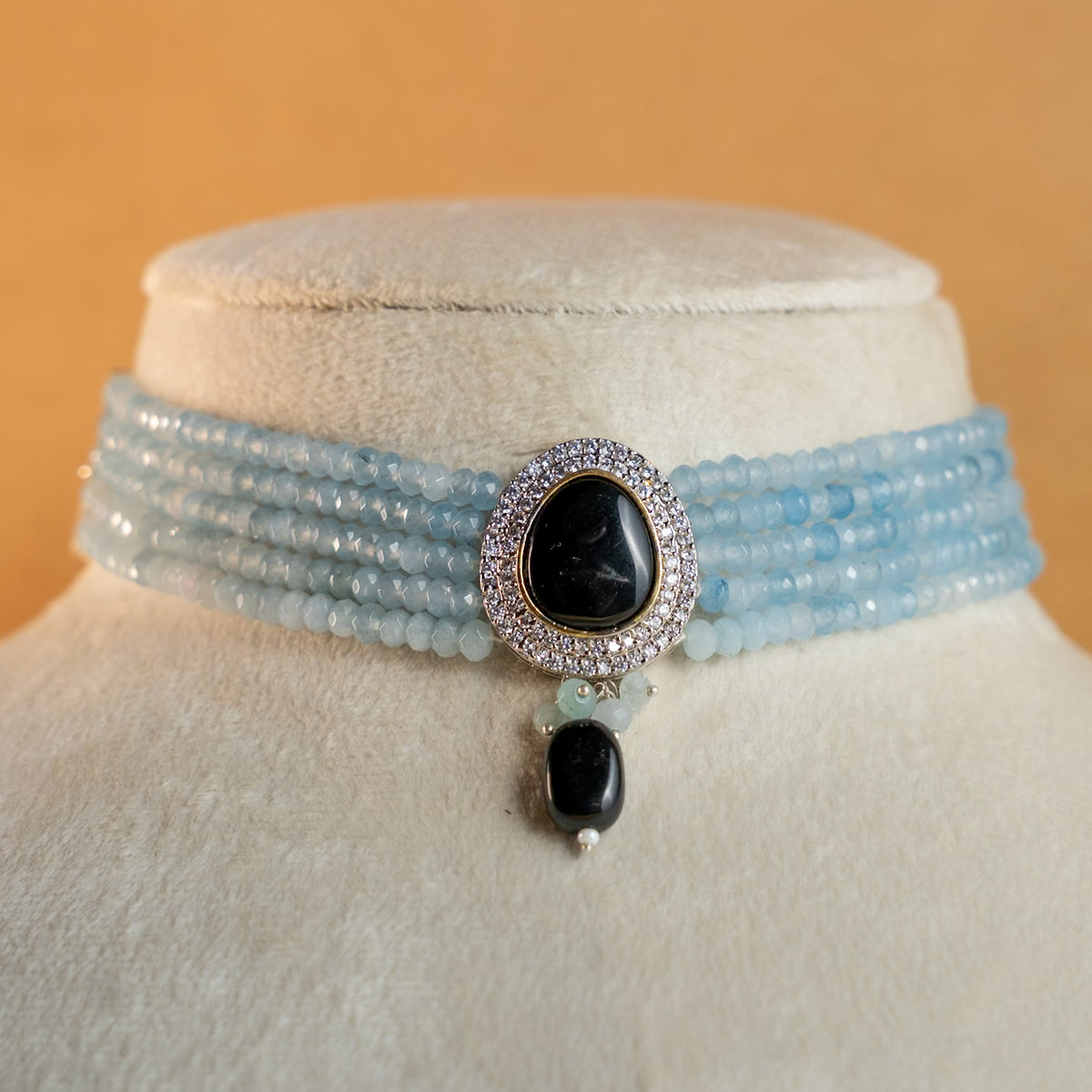 SOPHIE ONEX BEADS BIJOUX PREMIUM AND EXCLUSIVE HANDMADE CHOKER WITH EARRINGS CH210