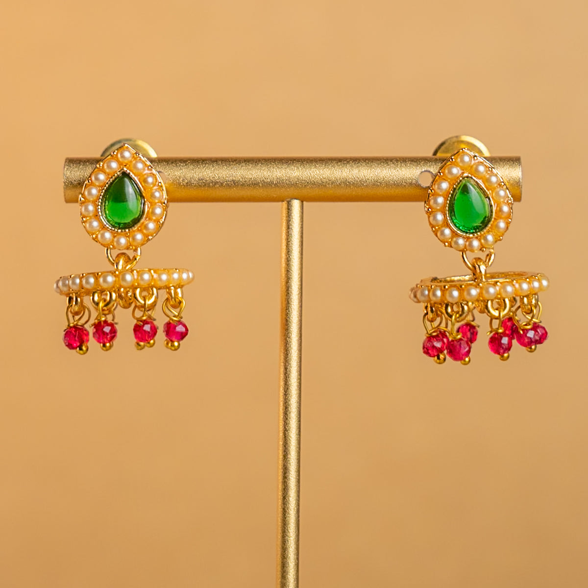 NORA BIJOUX OXIDIZED ATTIYAL NECKPIECE/CHOKER WITH EARRINGS CH323