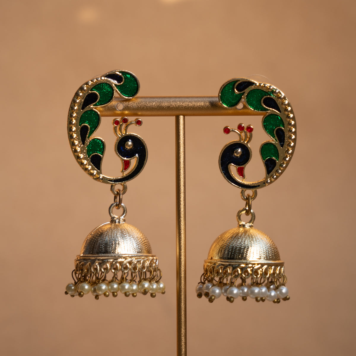 ELOISE GOLD TONE ANTIQUE EARRINGS ER865