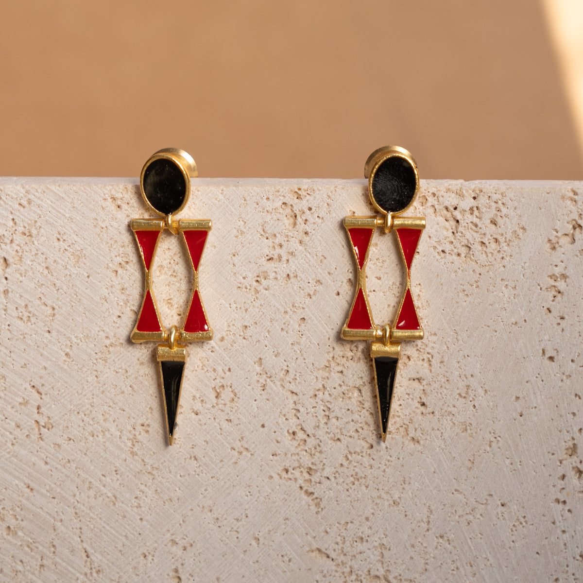 ATHENA SEMI HANDMADE ANTIQUE EARRINGS ER860