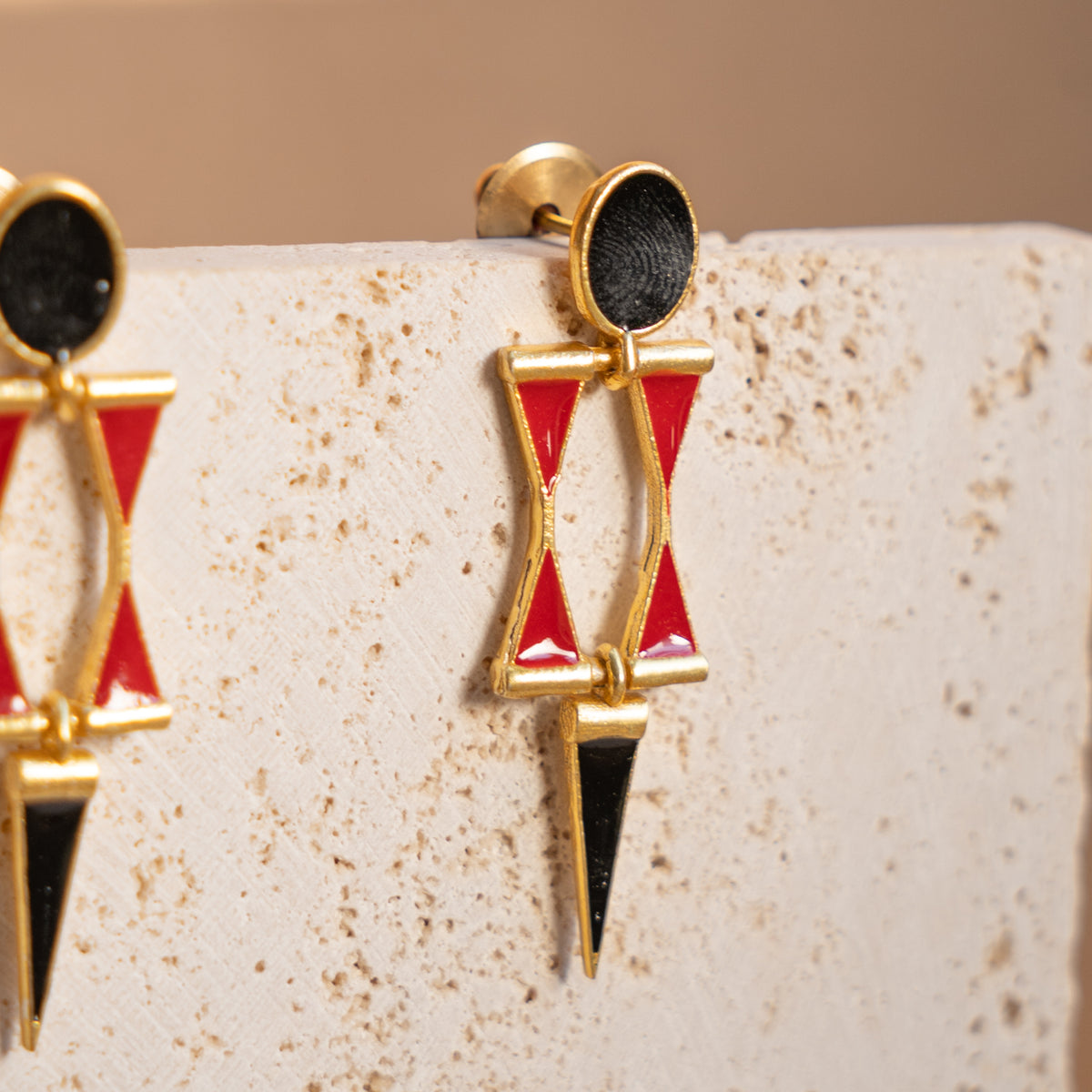 ATHENA SEMI HANDMADE ANTIQUE EARRINGS ER860