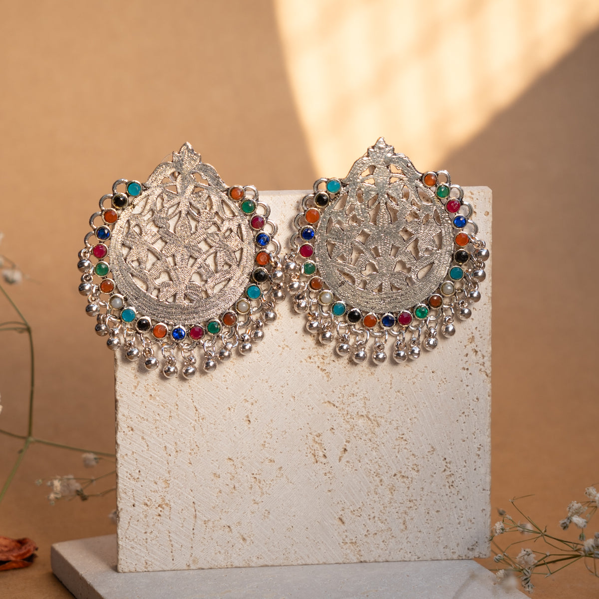 IRIS CHANDBALI ANTIQUE EARRINGS ER863