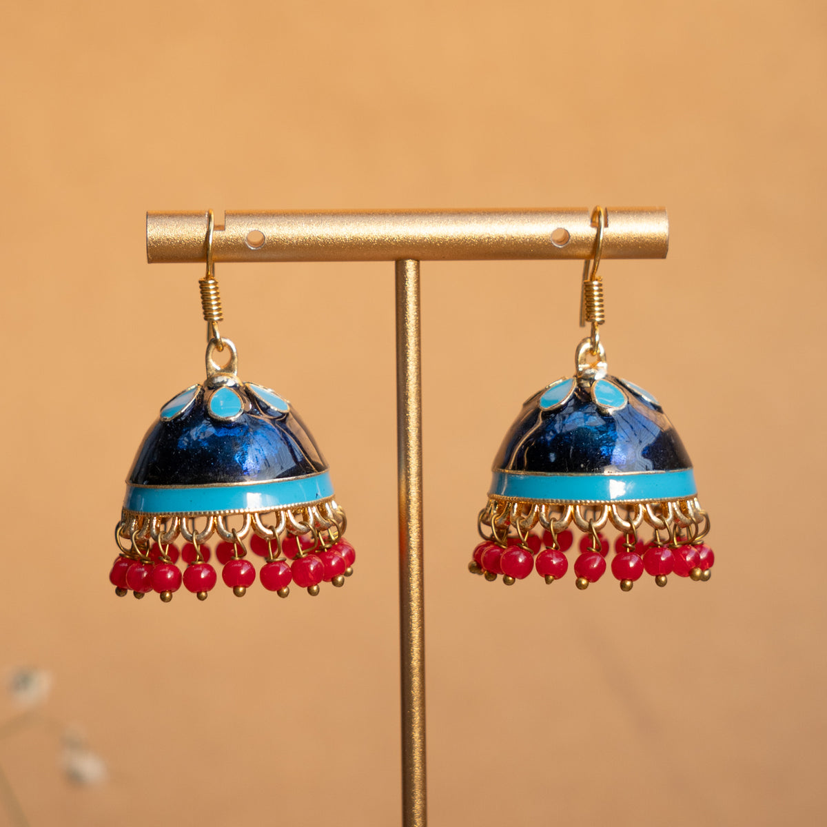 RILEY ENAMEL EARRINGS/JHUKAS ER827