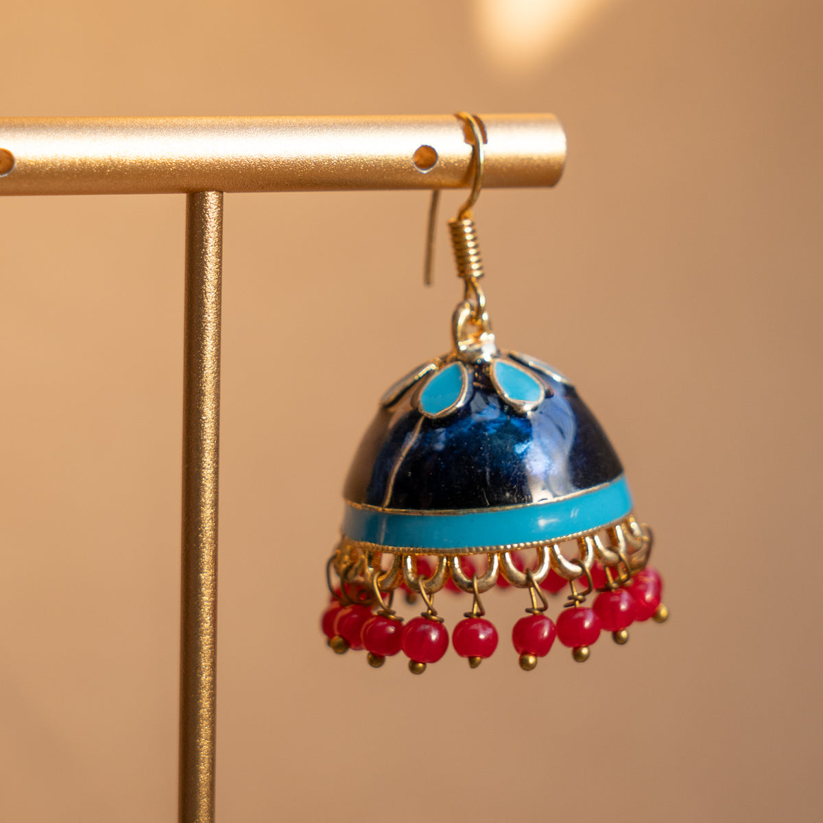 RILEY ENAMEL EARRINGS/JHUKAS ER827