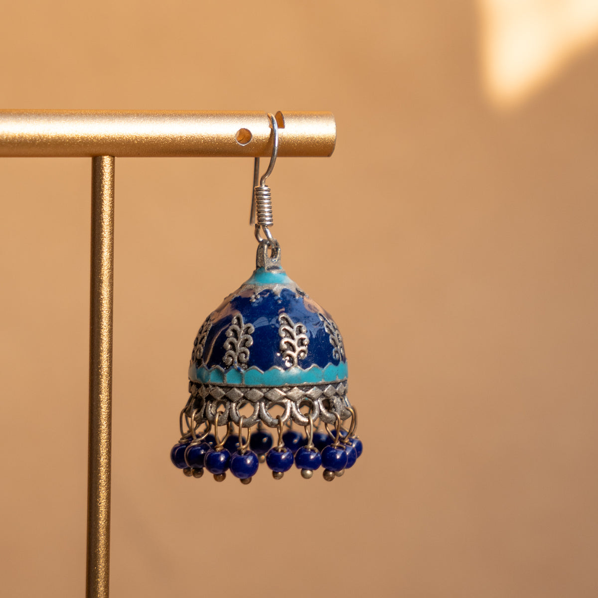 VICTORIA ENAMEL ANTIQUE EARRINGS/ JHUMKAS ER829