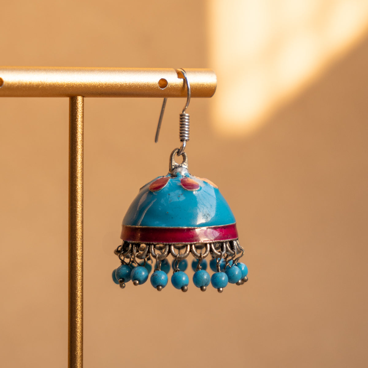 RILEY ENAMEL EARRINGS/JHUKAS ER827