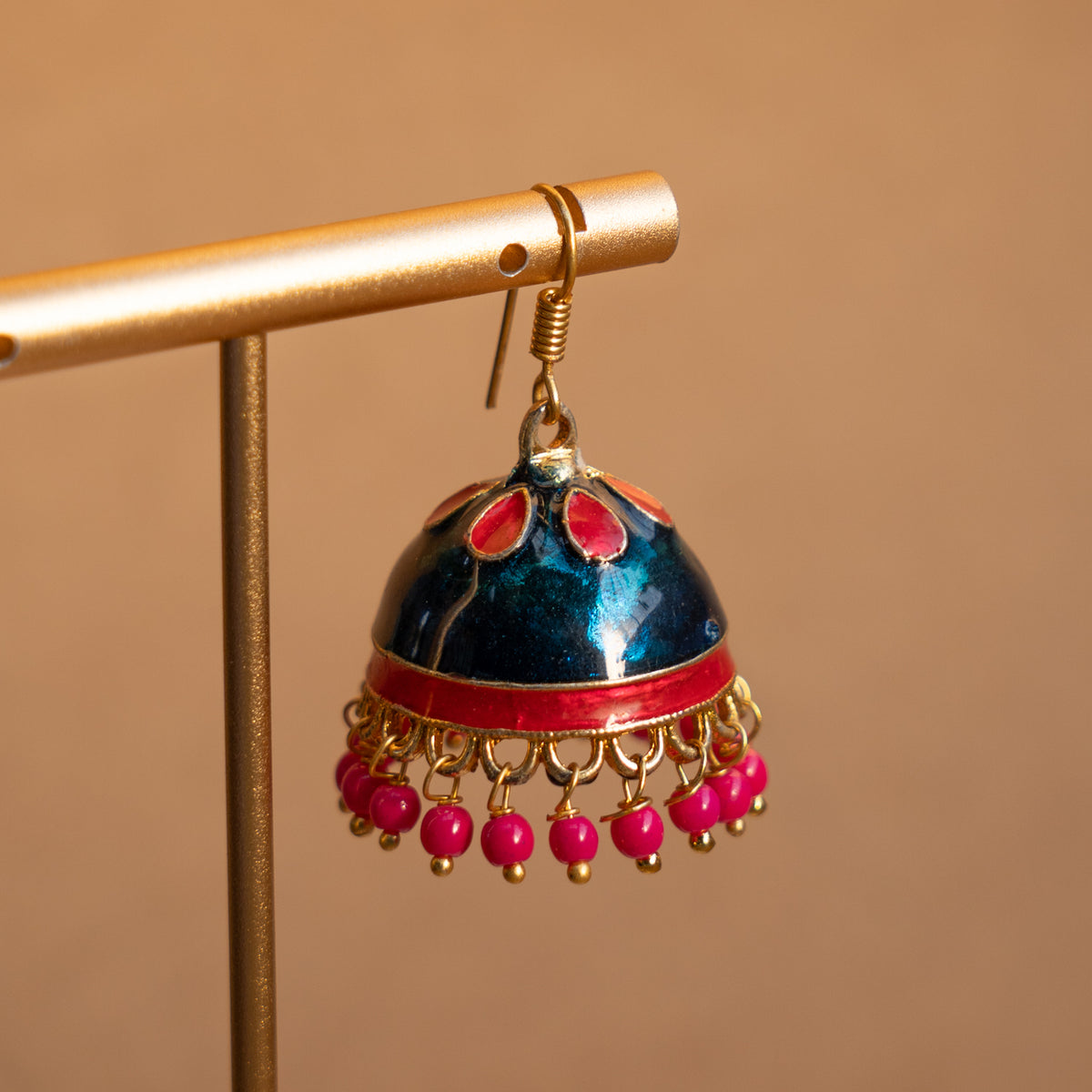 RILEY ENAMEL EARRINGS/JHUKAS ER827