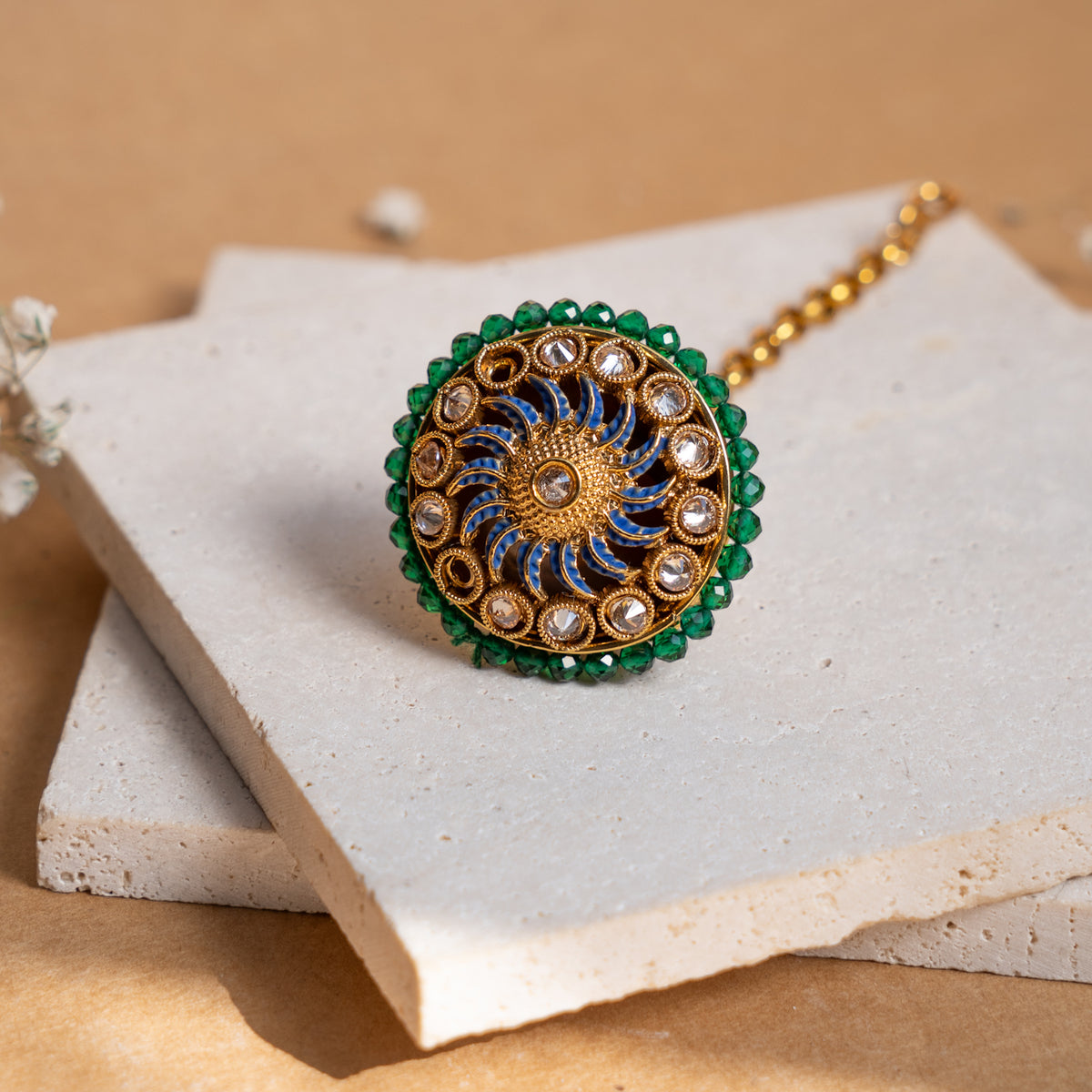 NILA MEHANDI POLISH BORLA HEAD ACCESSORIES HA06