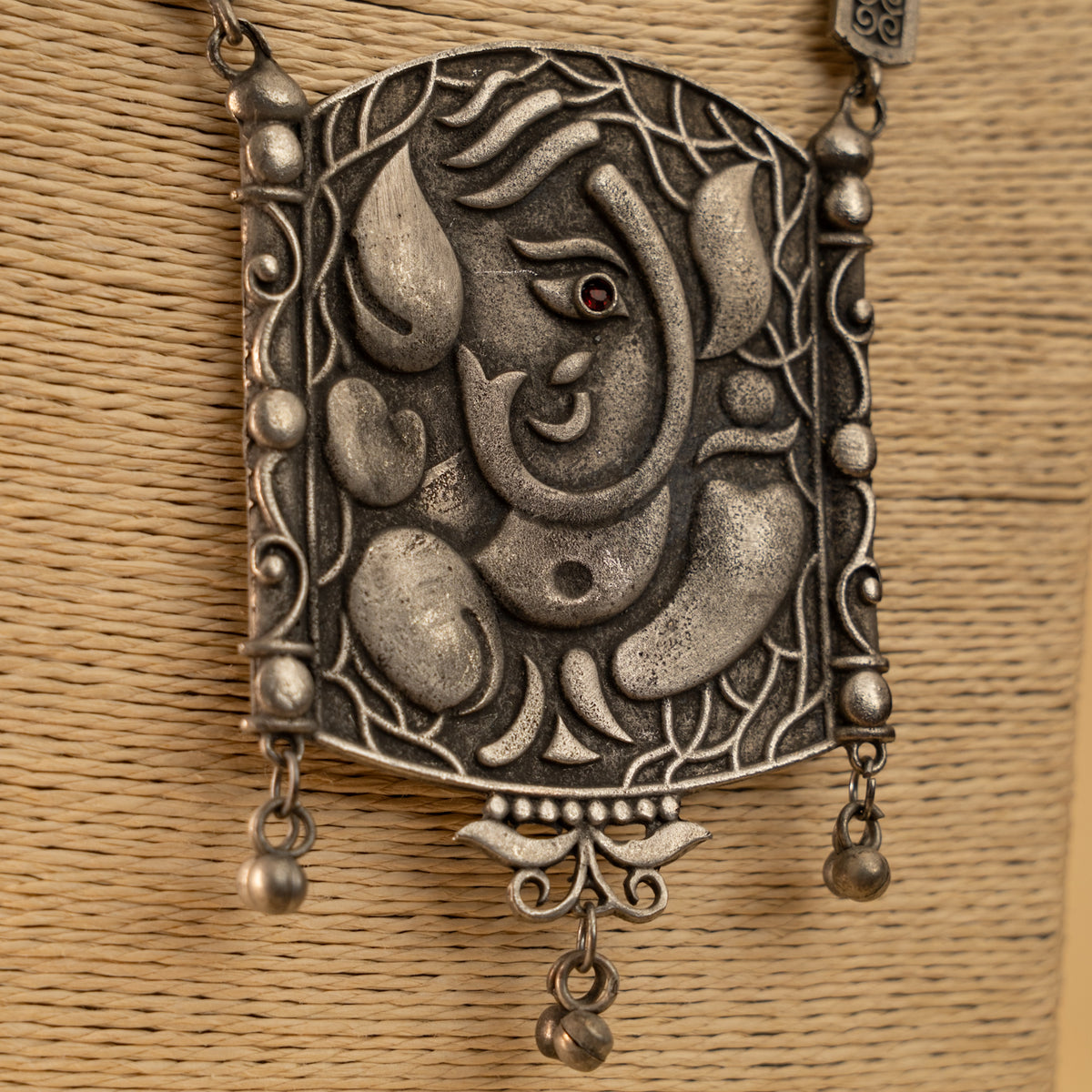 THEODORE BLACK POLISH MALA/ NECKPIECE  ML150