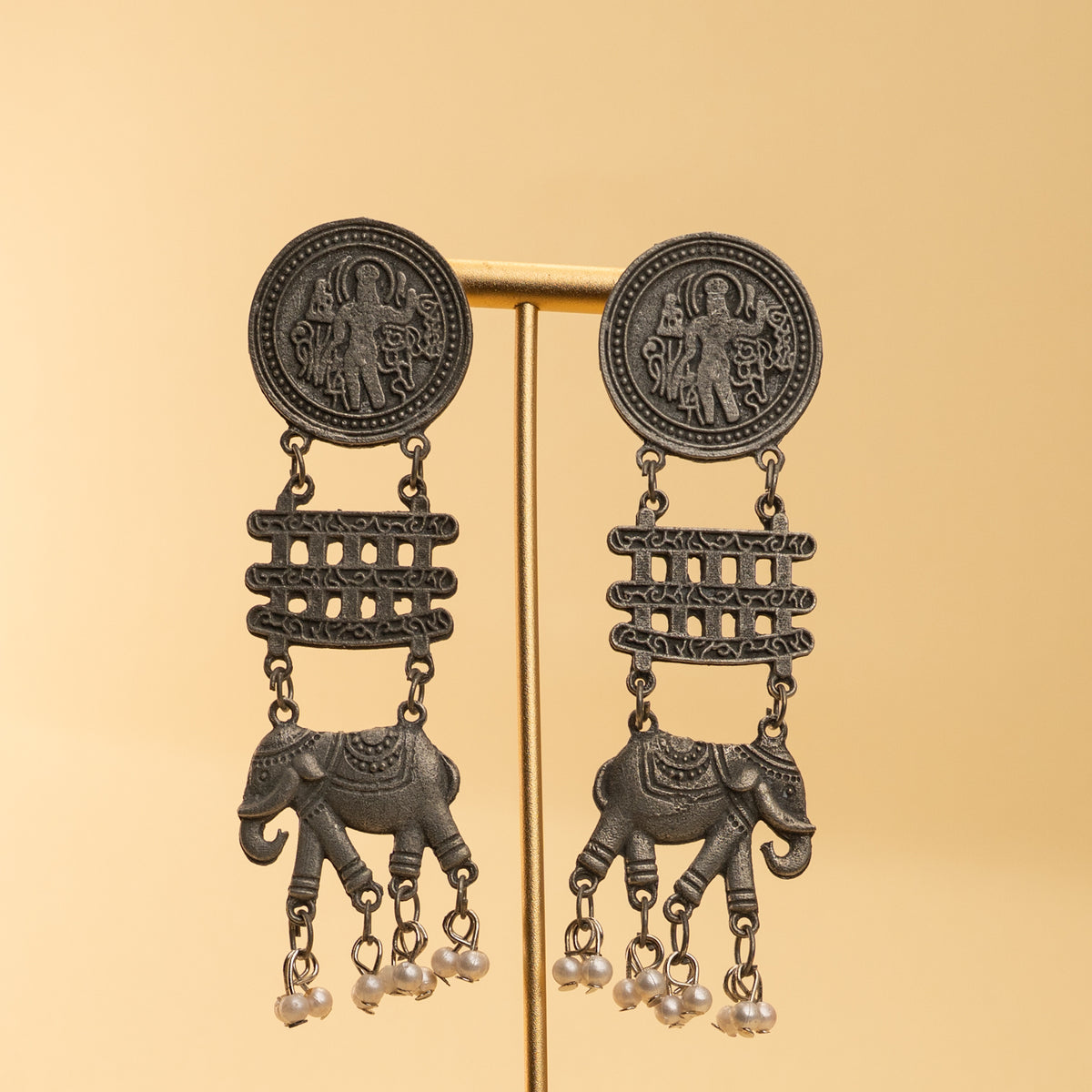 SONU BLACK POLISH MALA/ NECKPIECE ML198