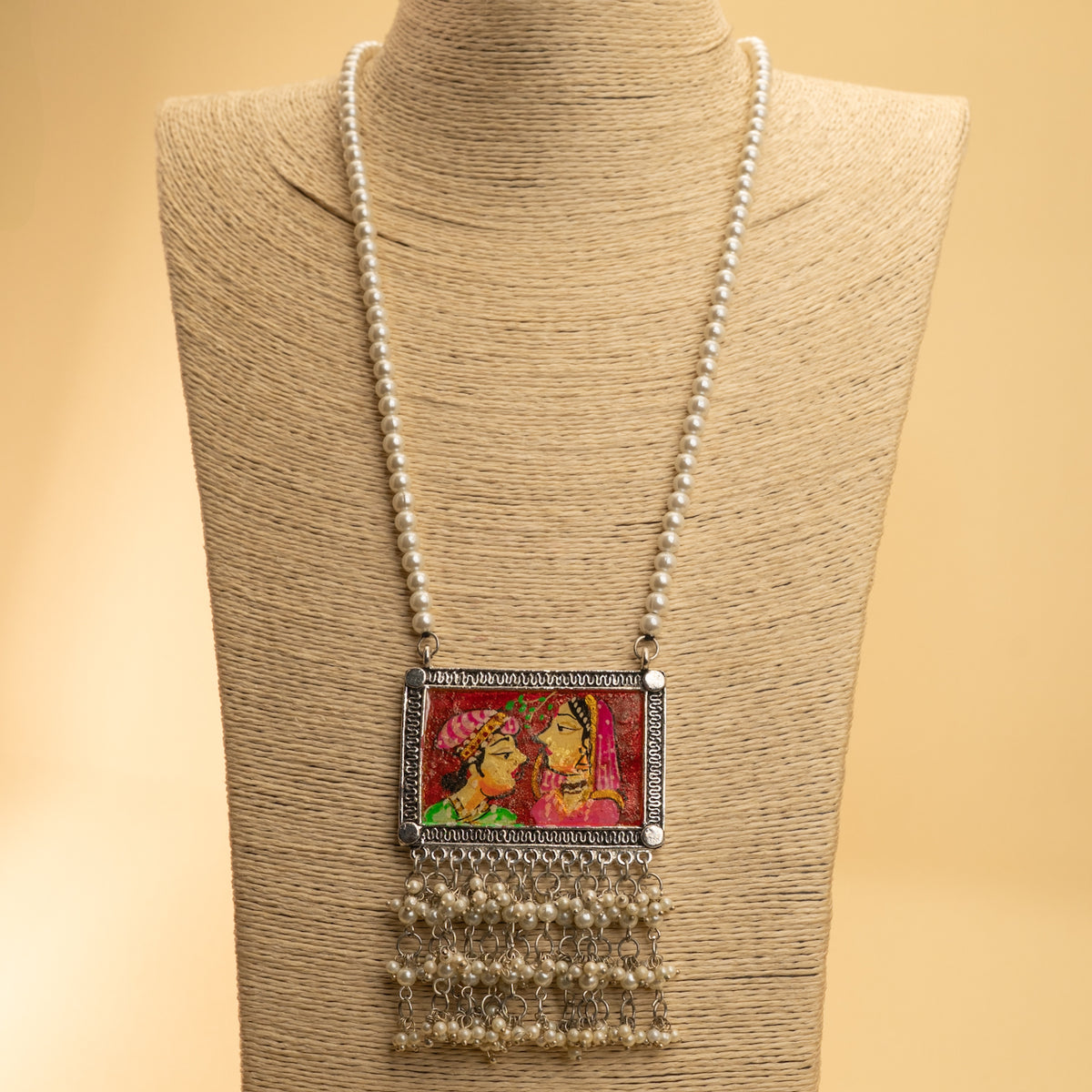 ROWAN OXIDIZED MALA/ NECKPIECE ML 160