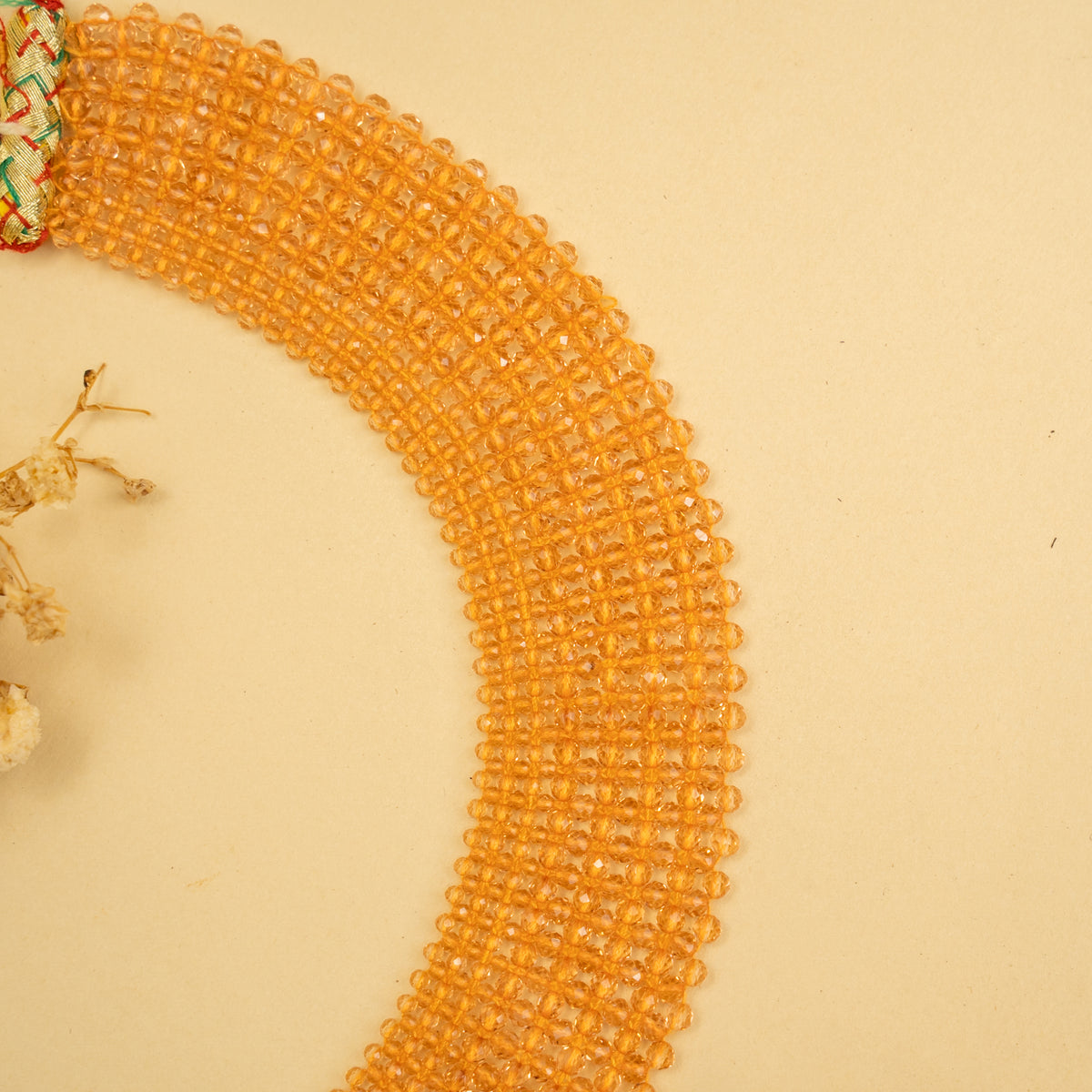 REMI BIJOUX PREMIUM CRYSTAL HANDMADE AND BEADED NECKPIECE/CHOKER CH217