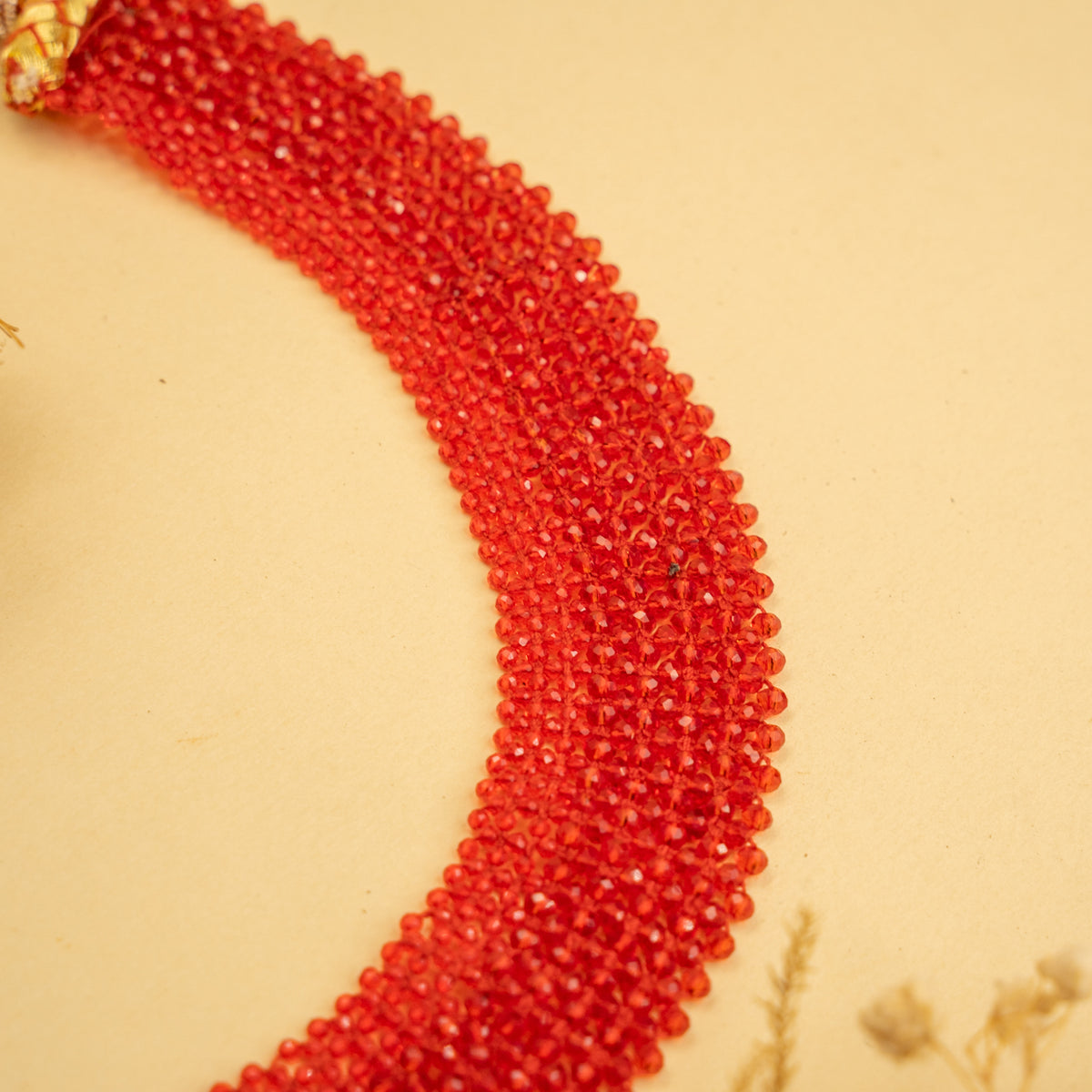 REMI BIJOUX PREMIUM CRYSTAL HANDMADE AND BEADED NECKPIECE/CHOKER CH217