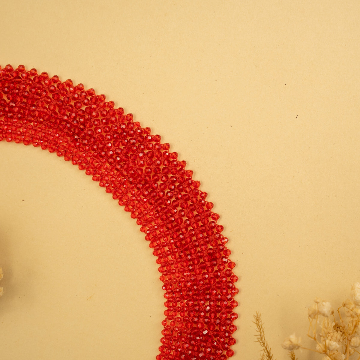 REMI BIJOUX PREMIUM CRYSTAL HANDMADE AND BEADED NECKPIECE/CHOKER CH217