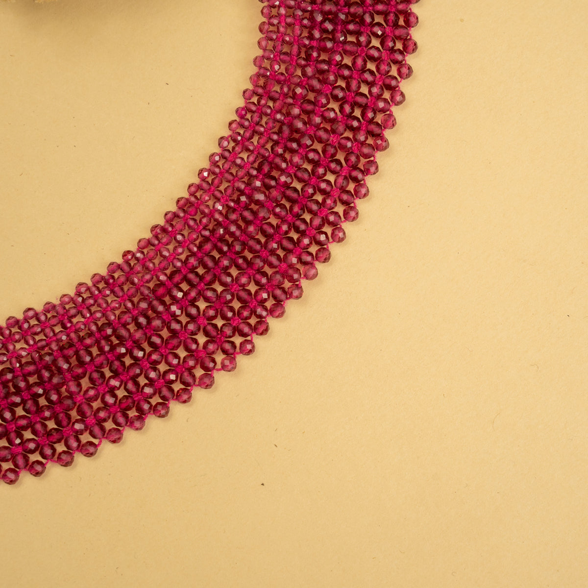 REMI BIJOUX PREMIUM CRYSTAL HANDMADE AND BEADED NECKPIECE/CHOKER CH217