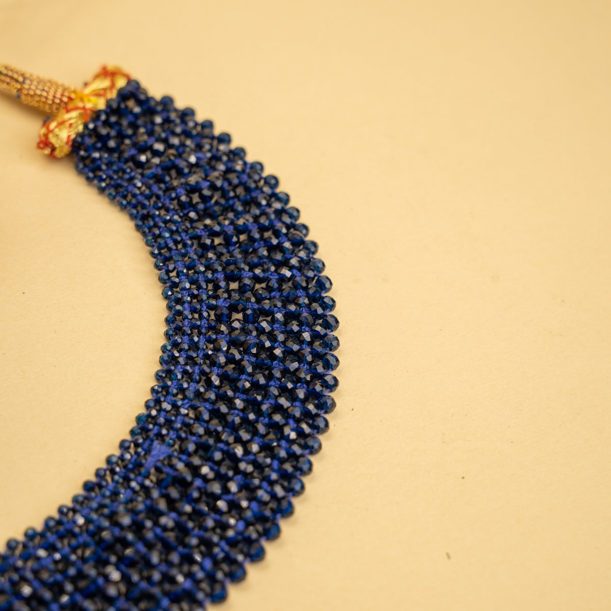 REMI BIJOUX PREMIUM CRYSTAL HANDMADE AND BEADED NECKPIECE/CHOKER CH217