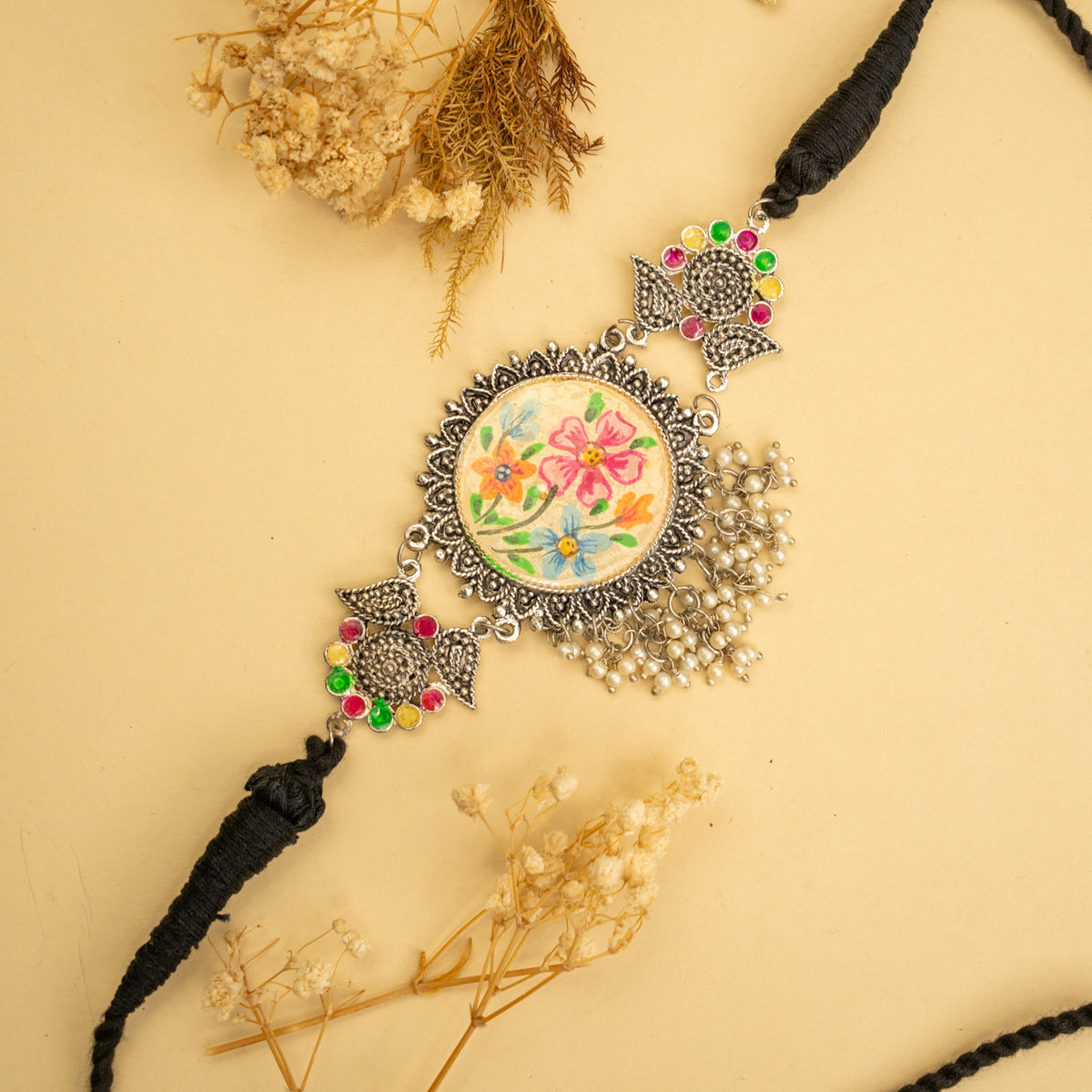 KAELI MINIMALISTIC RAW AND RUSTIC STATEMENT CHOKER CH464