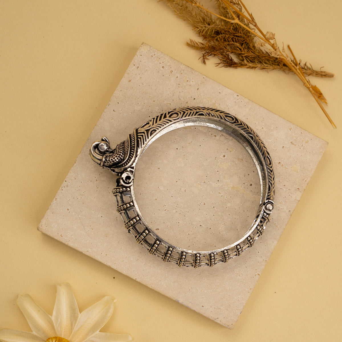 RIMKI BLACK POLISH HAND CUFFS/BRACELET/BANGLES/KADAS BR84