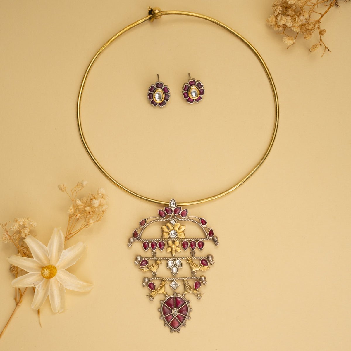 AAROHI HANDMADE BIJOUX PREMIUM AND BIJOUX EXCLUSIVE HASLI EARRING CH504