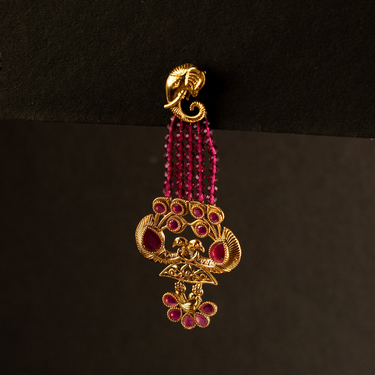 GRACE GOLDTONED ANTIQUE EARRINGS ER268