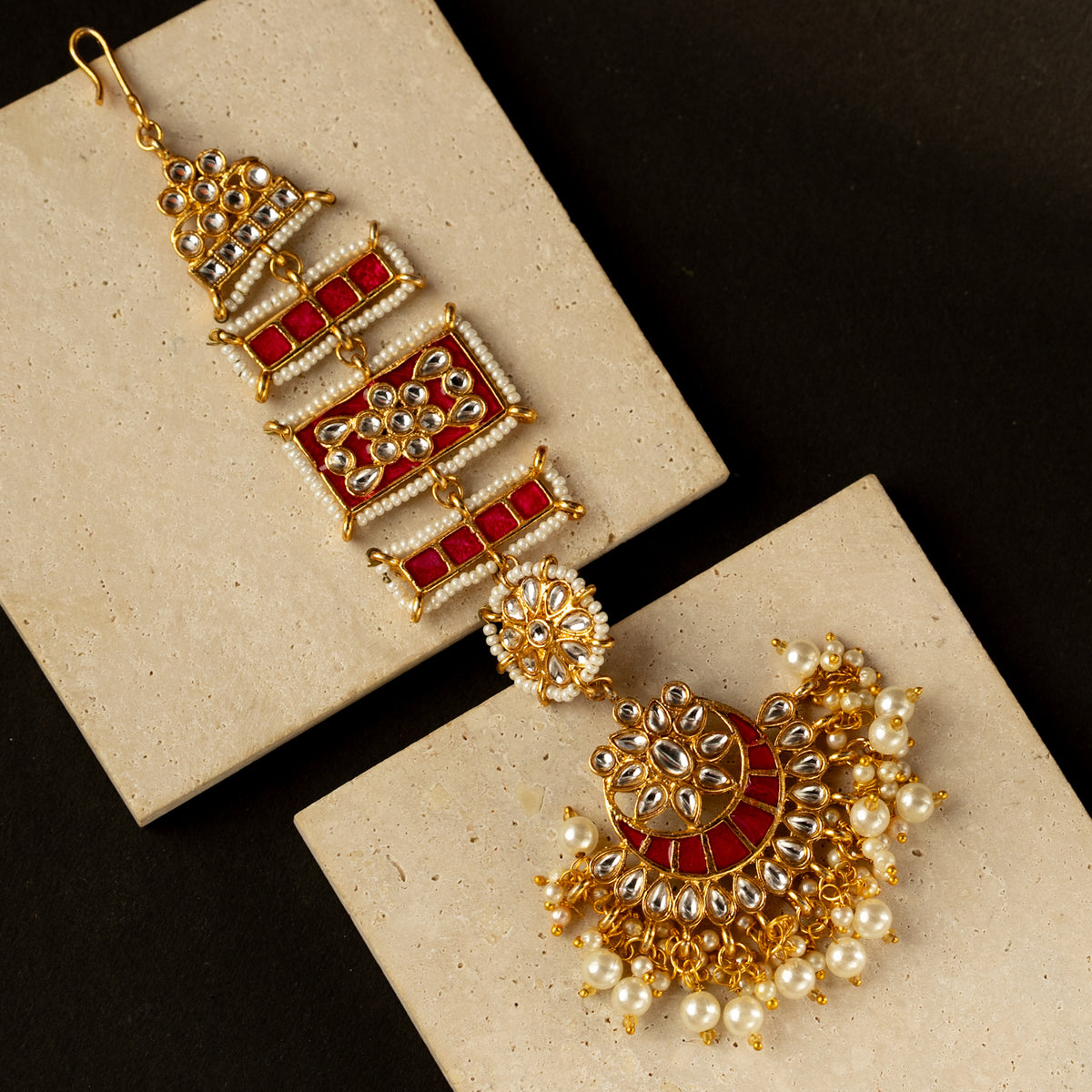 LOLITA DANGLER TWINGS EARRING WITH EAR CHAIN ER424