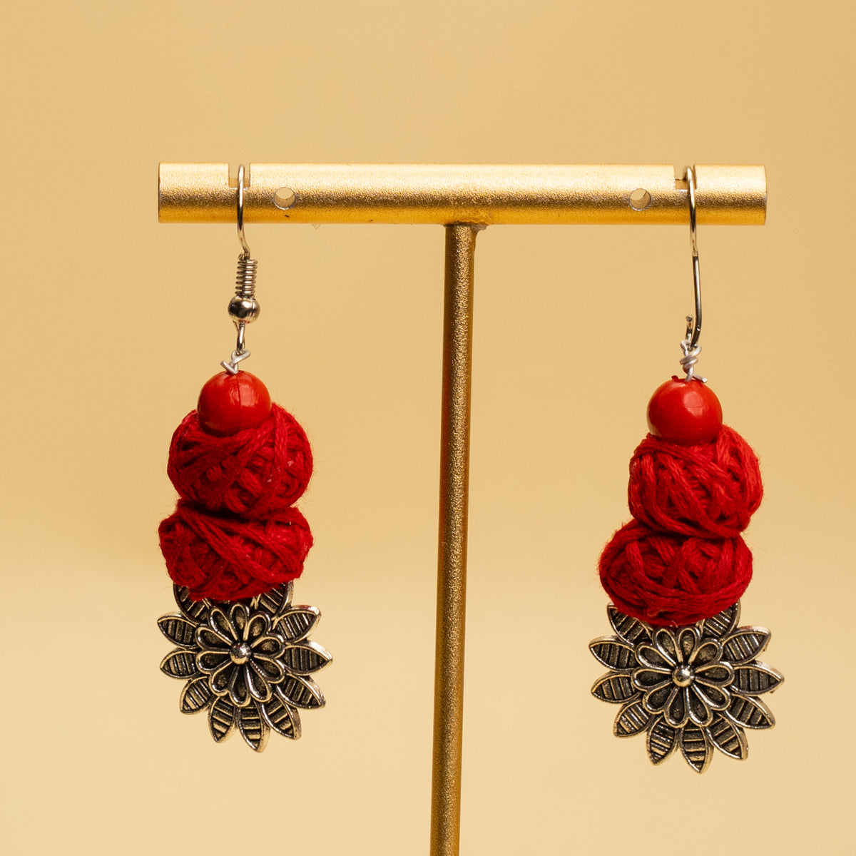 NIRAVA FABRIC AND BEADS HANDMADE AND HANDSTICHED MALA/ NECKPIECE ML91