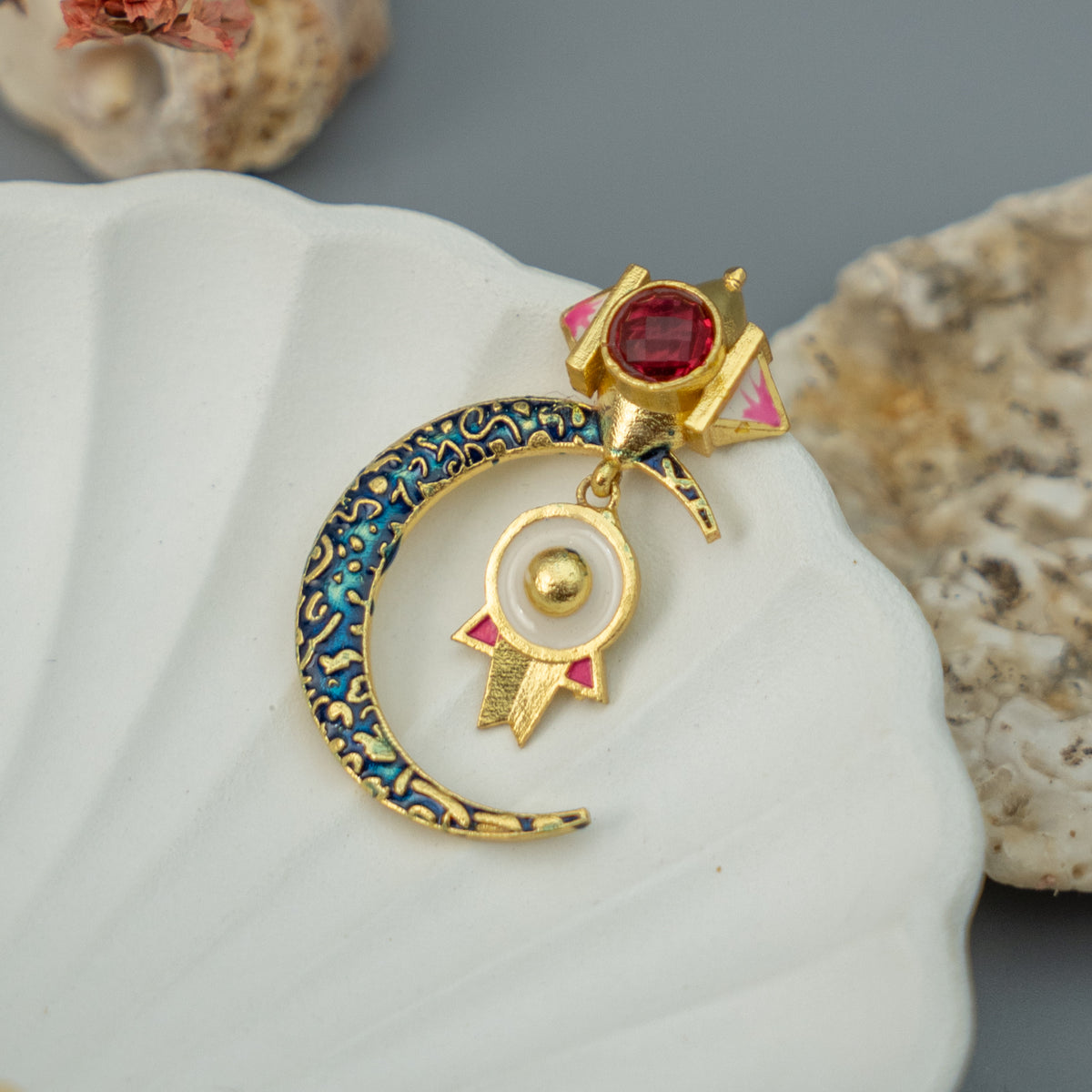 AIDANA SEMI HANDMADE ANTIQUE EARRING/DANGLER ER607