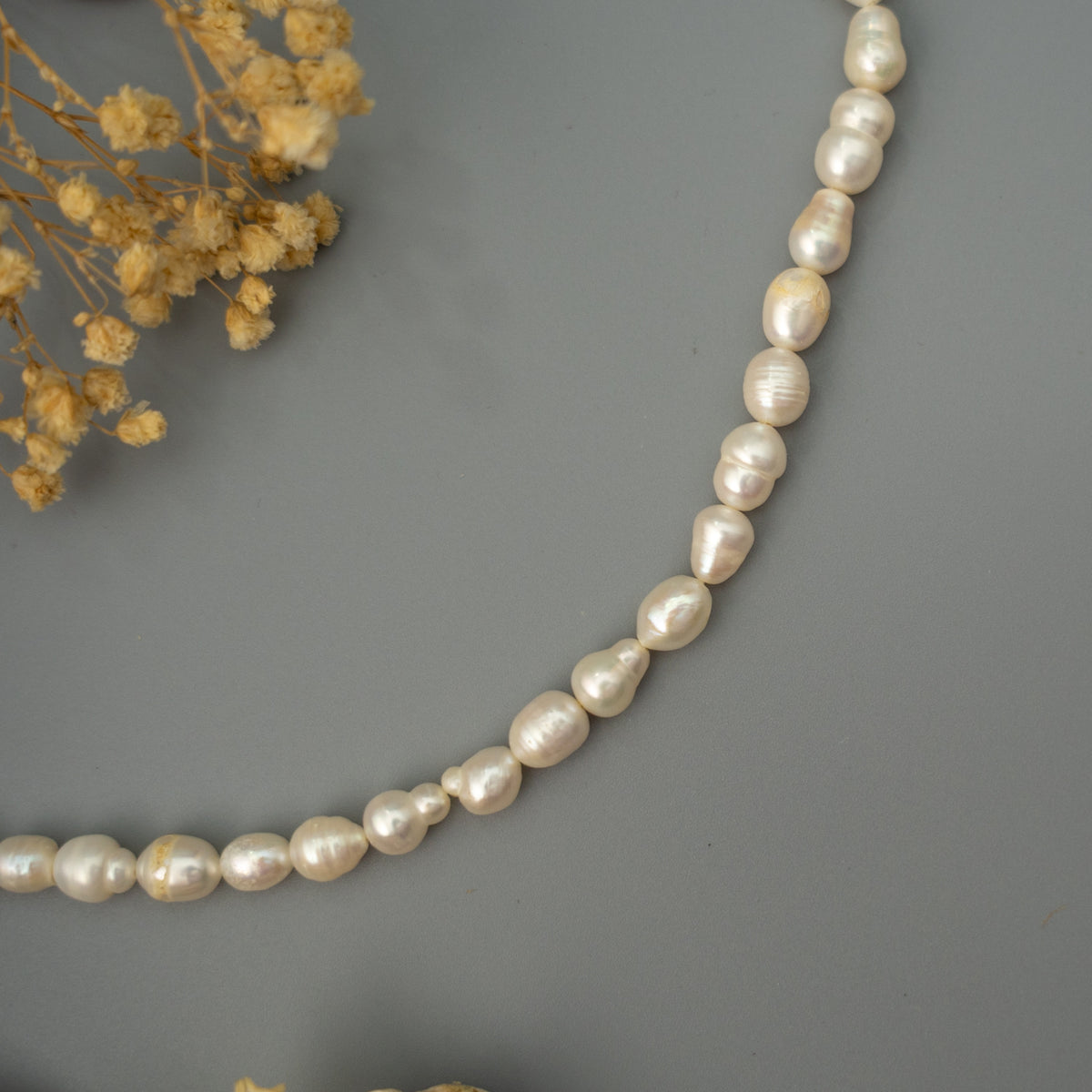 DIANA NATURAL PEARL HANDMADE CHOKER CH484
