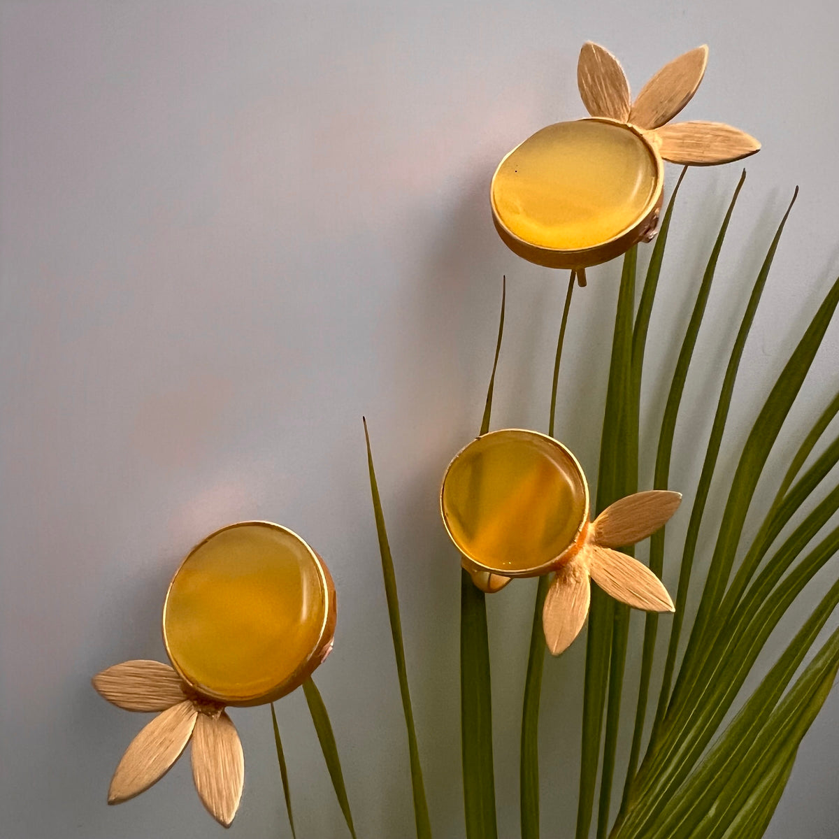 ROXANIA SET RING EARRING AND NECKLACE HANDMADE GOLD TONED PREMIUM NECKLACE/NECKPIECE EARRING SET NL30