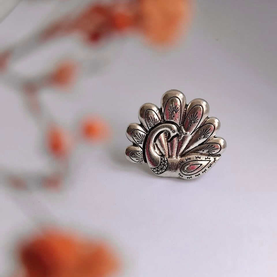 RISHABA OXIDIZED FINISH  RING R89