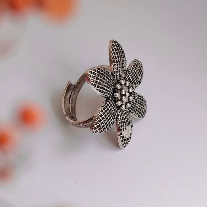 RISHABA OXIDIZED FINISH  RING R89
