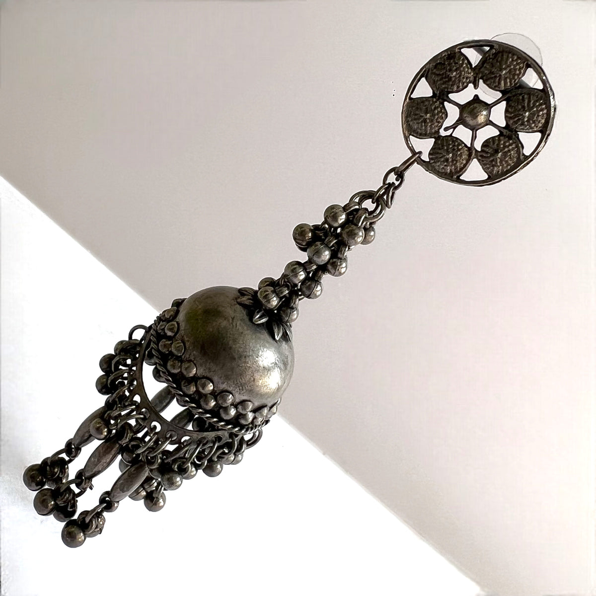 LONGINES AFGHANI RAW AND RUSTIC AND VINTAGE JUMBO JHUMKAS AF33