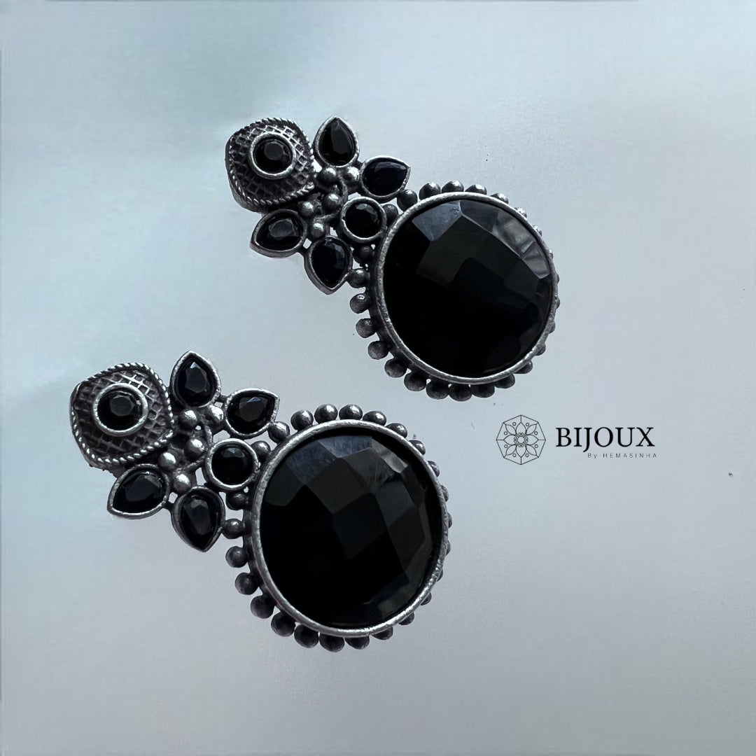 ARAMA SILVER LOOK ALIKE SEMI-HANDMADE EARRINGS ER228