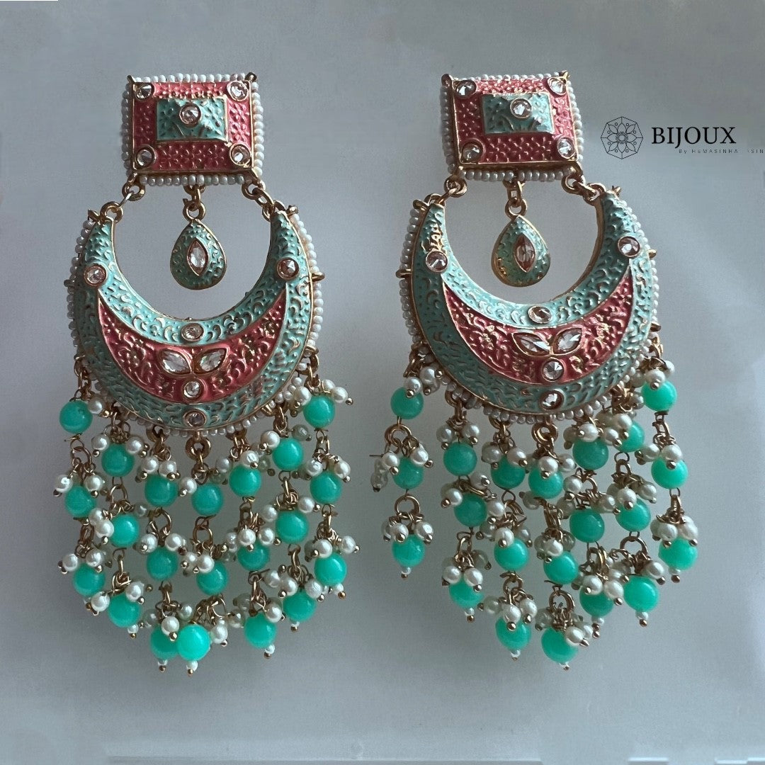 BESA FESTIVAL DANGLER/ EARRINGS ER273