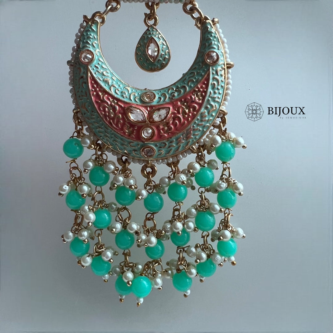 BESA FESTIVAL DANGLER/ EARRINGS ER273