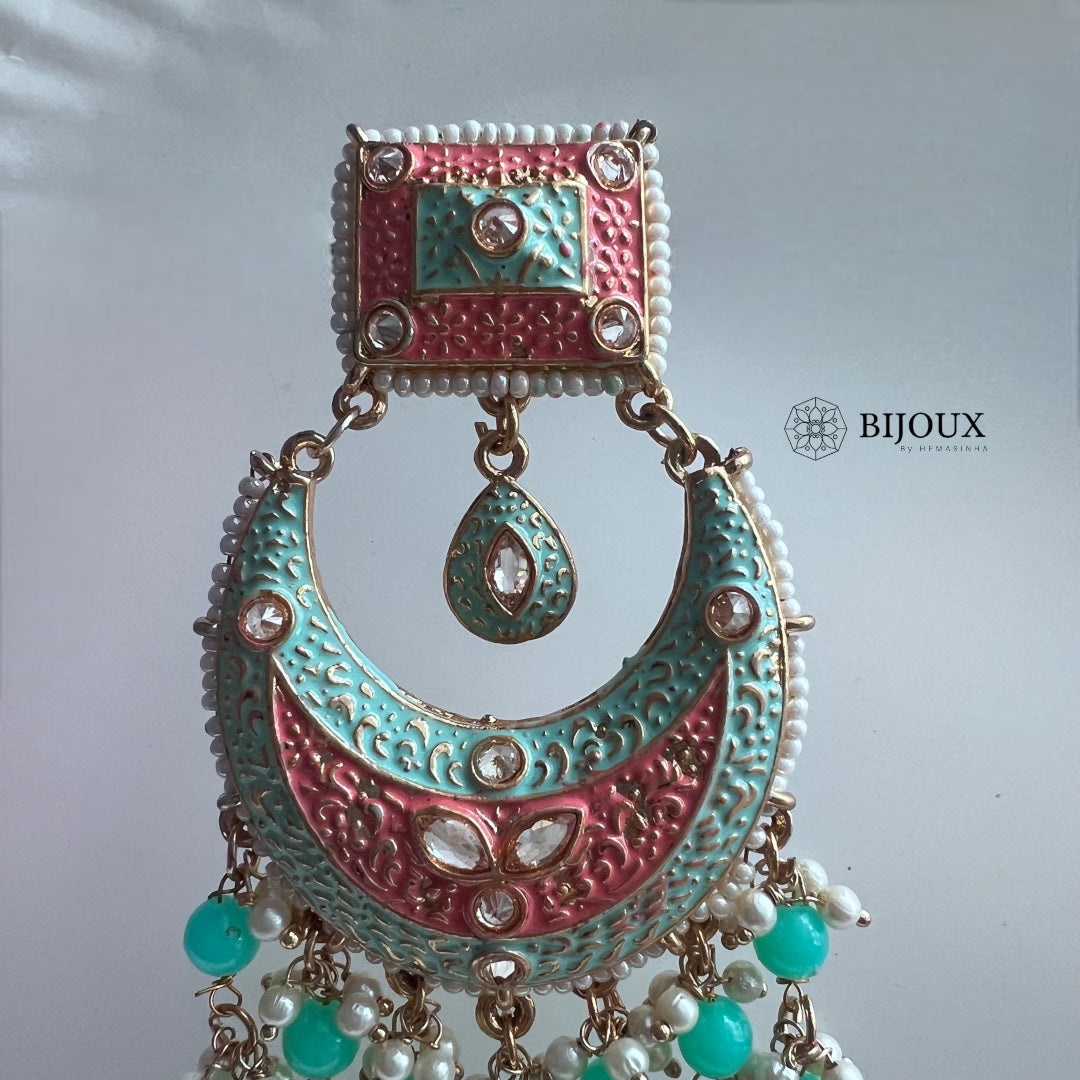 BESA FESTIVAL DANGLER/ EARRINGS ER273