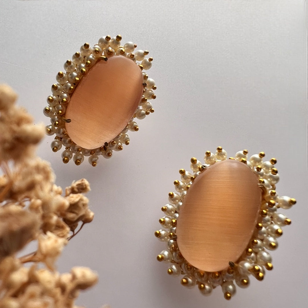 ELA BIJOUX PREMIUM AND EXCLUSIVE HANDMADE CHOKER WITH EARRINGS CH208