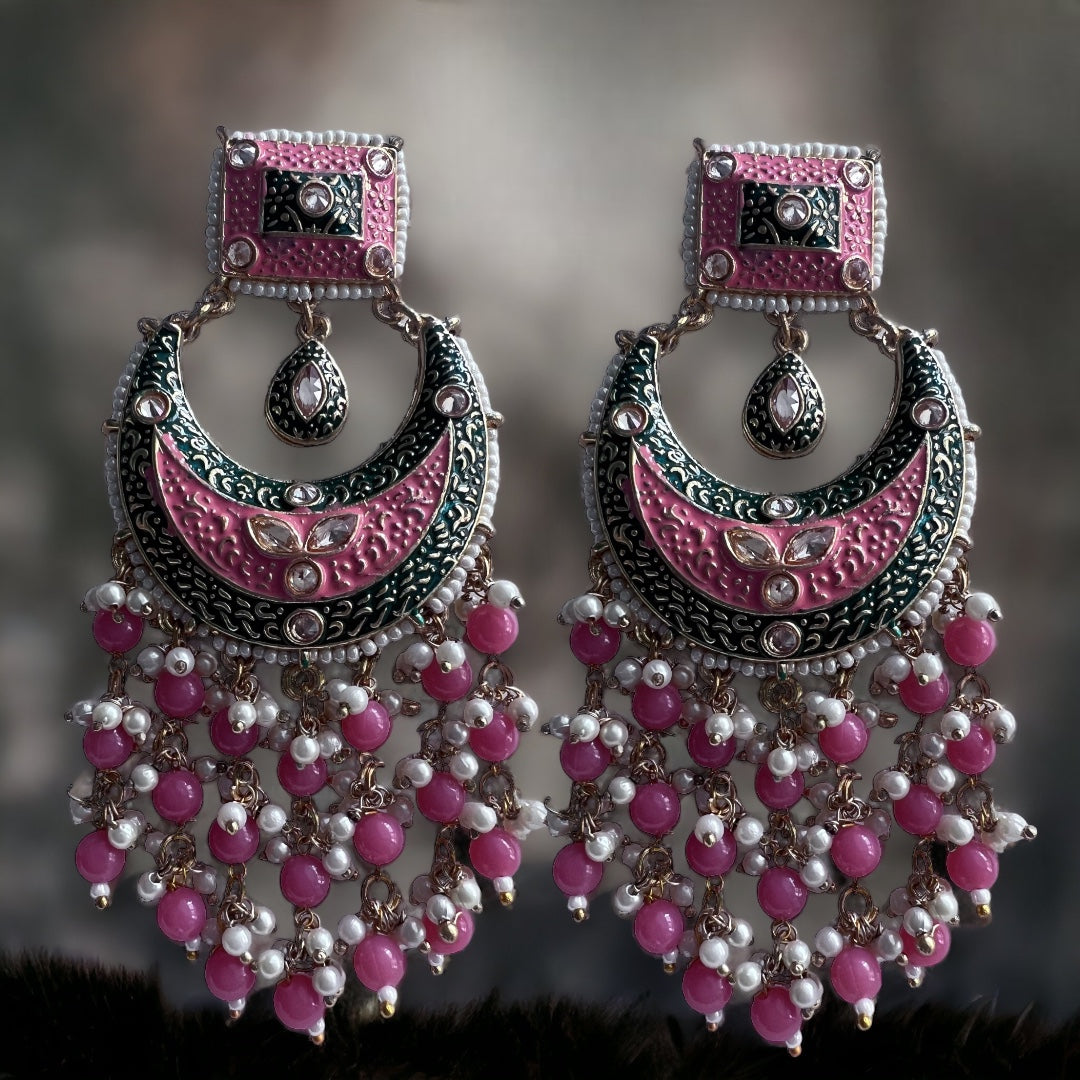 BESA FESTIVAL DANGLER/ EARRINGS ER273