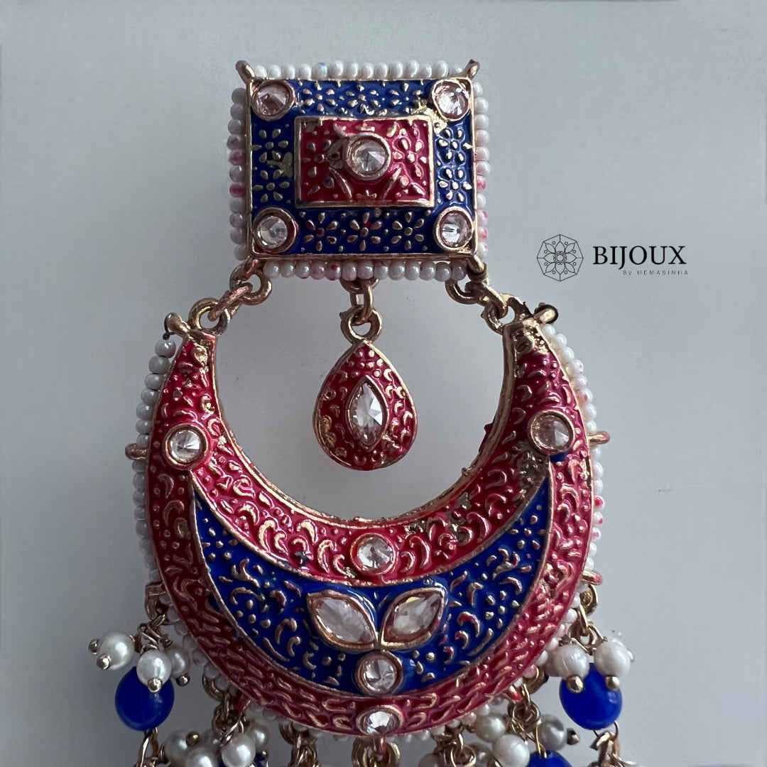 BESA FESTIVAL DANGLER/ EARRINGS ER273