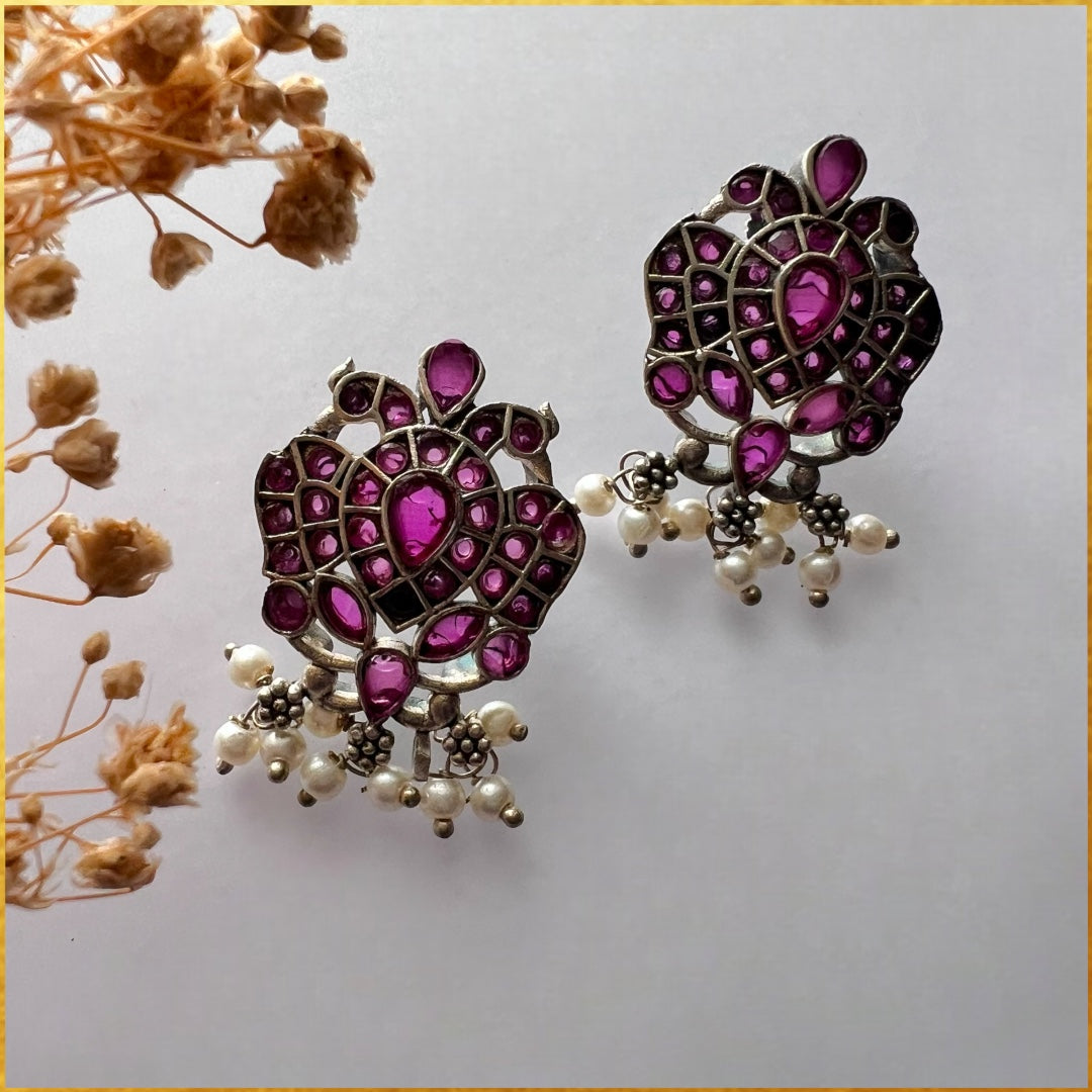 STELLA BIJOUX PREMIUM AND EXCLUSIVE SEMI HANDMADE CHOKER WITH EARRINGS CH125