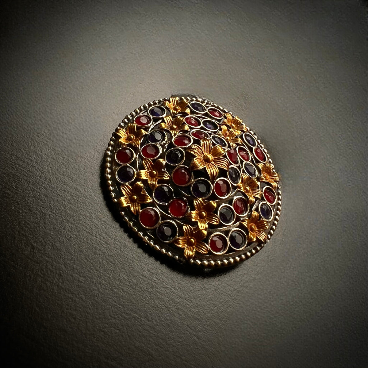 VIHANA SILVER LOOK ALIKE FINGER RING R3