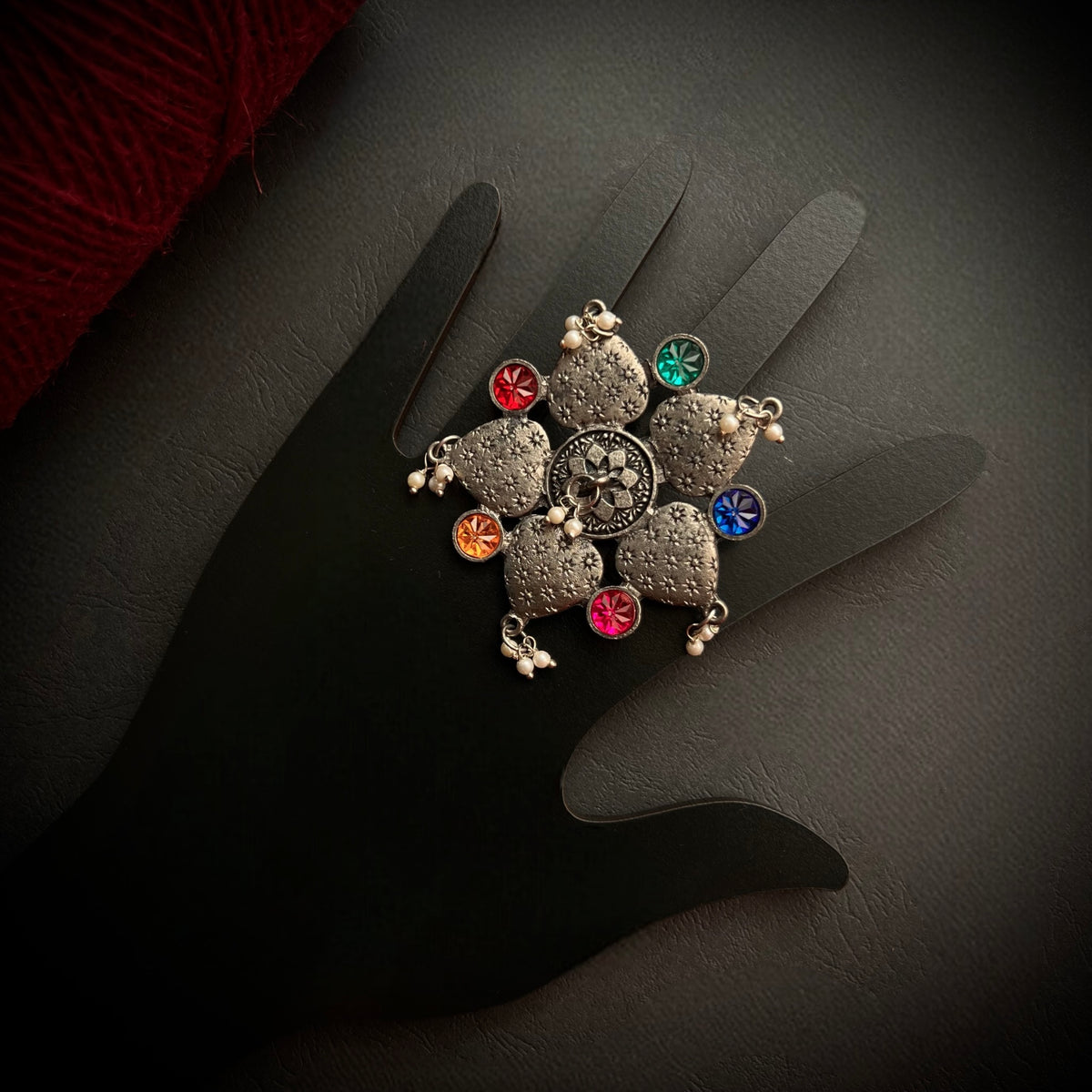 LA VIE AFGHANI MULTI FINGER RING R25