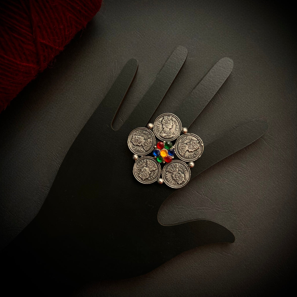 NIRANA AFGHANI FINGER RING R28