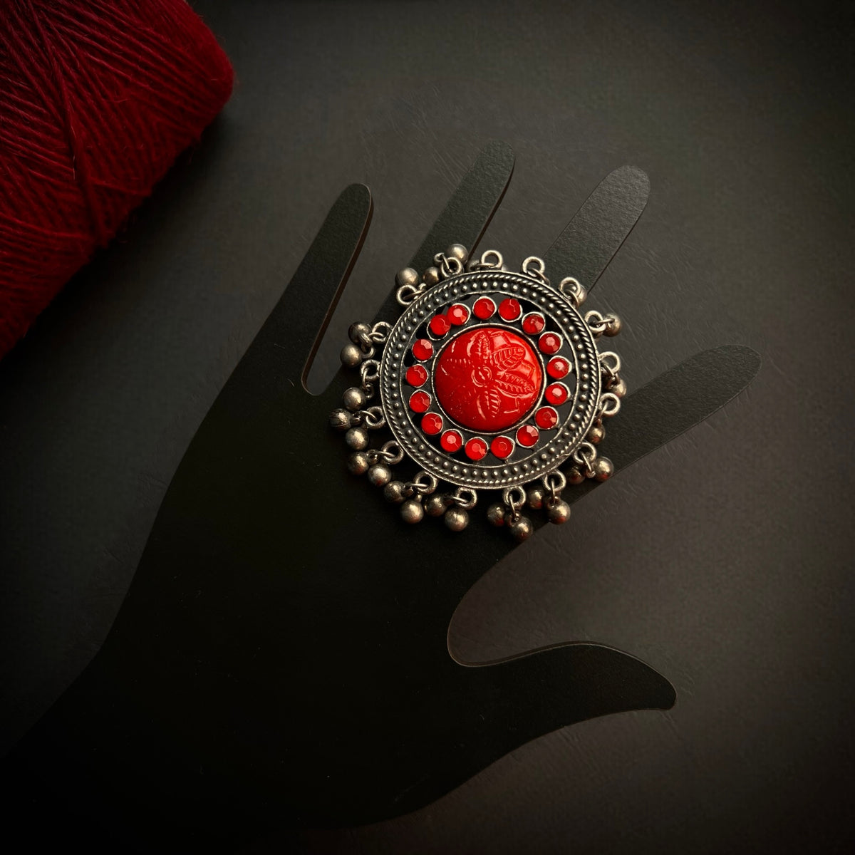 KITTA  AFGHANI FINGER RING R43