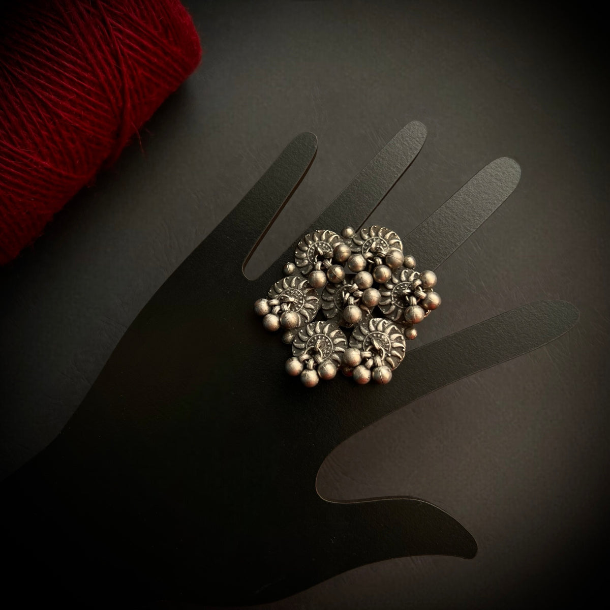 RICA  AFGHANI FINGER RING R47