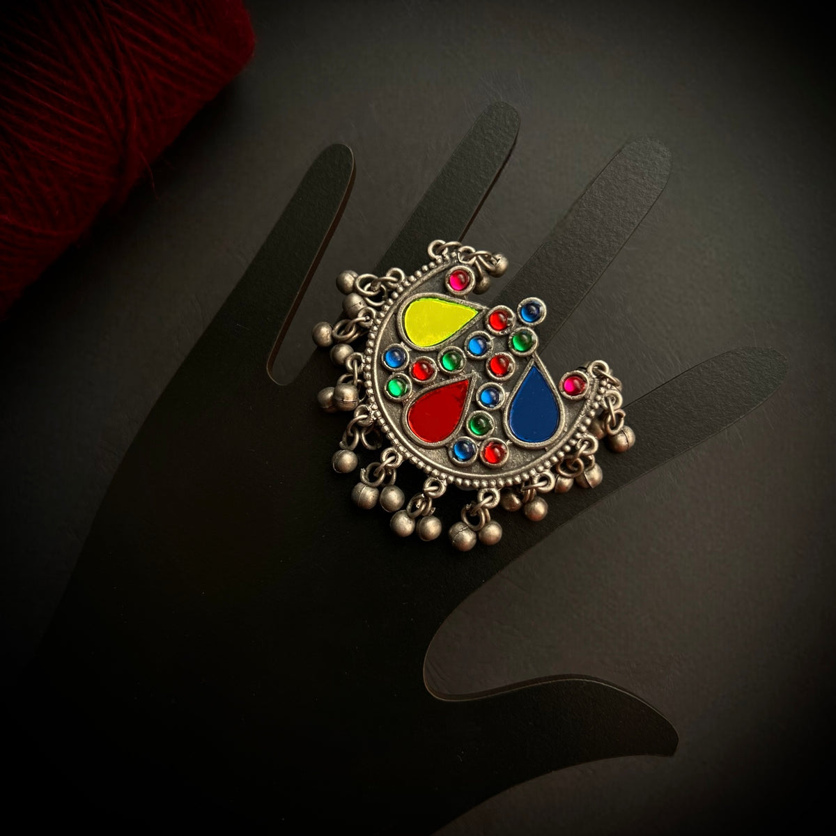 RAKHI AFGHANI MEENA FINGER RING R48