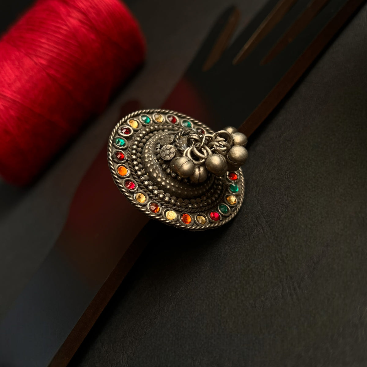 AHANYA  AFGHANI FINGER RING R29