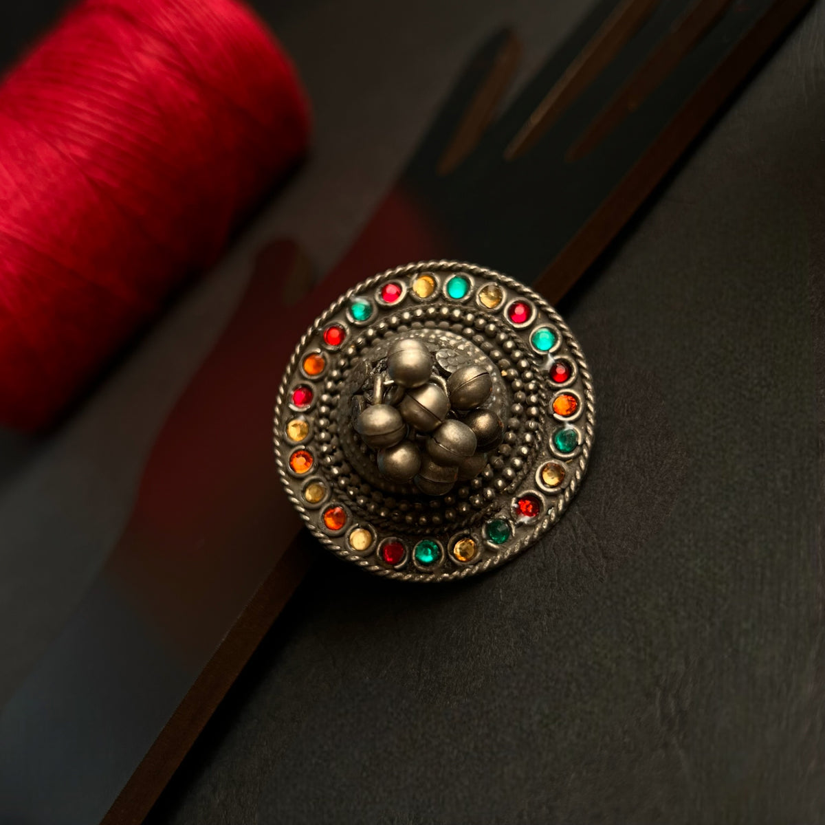 AHANYA  AFGHANI FINGER RING R29